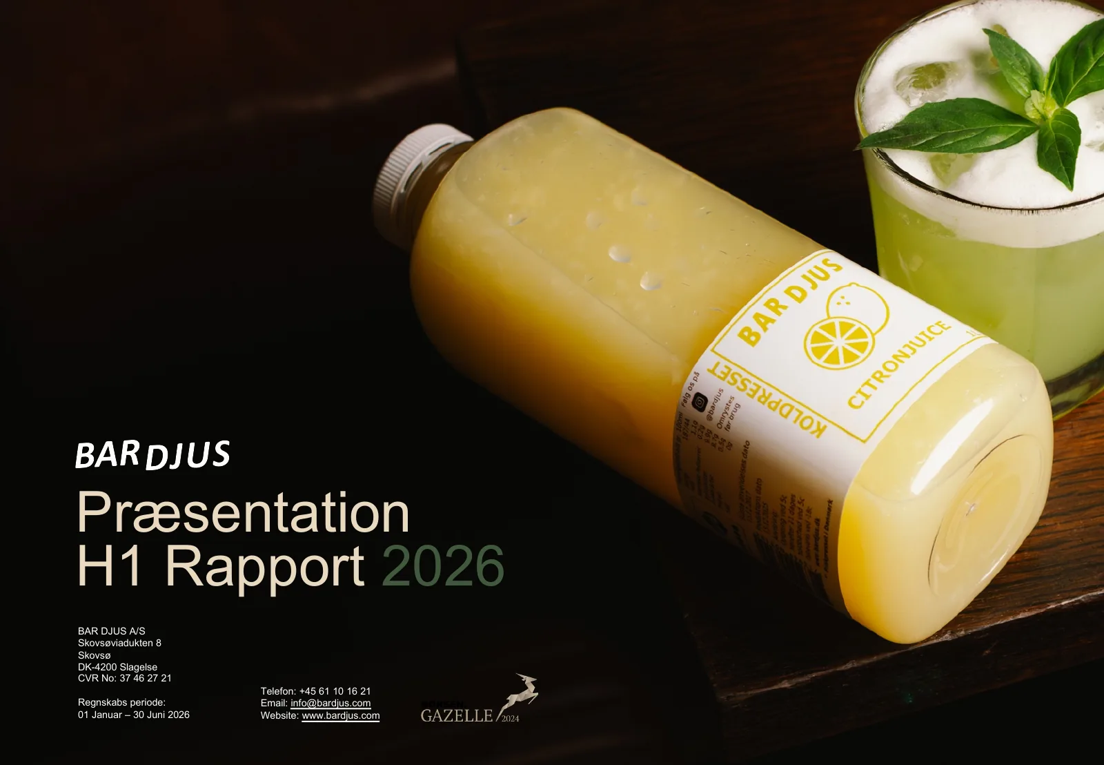 Cover of the Bar Djus H1 2026 report
